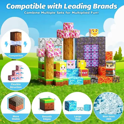 Toolario™ MagBuild - Magnetic Building Block Sets