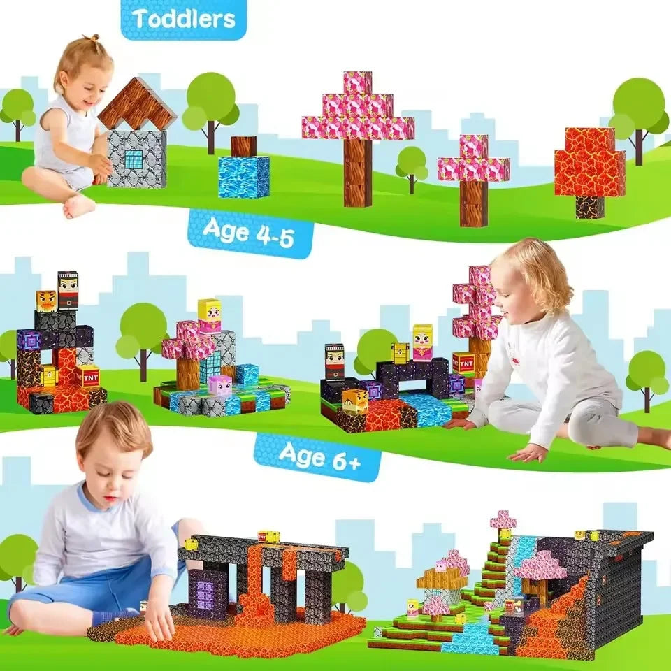 Toolario™ MagBuild - Magnetic Building Block Sets
