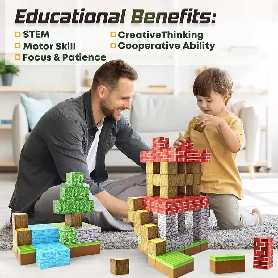 Toolario™ MagBuild - Magnetic Building Block Sets