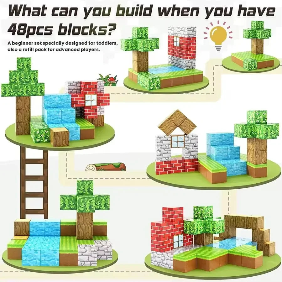Toolario™ MagBuild - Magnetic Building Block Sets