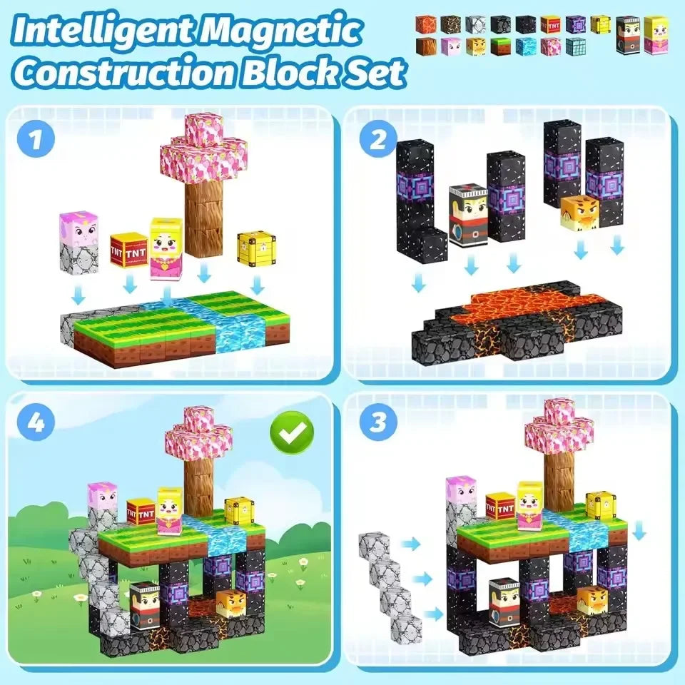 Toolario™ MagBuild - Magnetic Building Block Sets